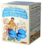 Bańki bezogniowe akupunkturowe Jian Shen Guan 4 szt.